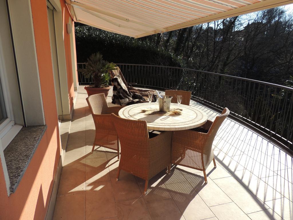 Sonniges Paradies Mit Seeblick Und Panoramaterrasse Lugano Ngoại thất bức ảnh