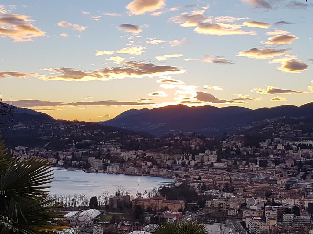 Sonniges Paradies Mit Seeblick Und Panoramaterrasse Lugano Ngoại thất bức ảnh